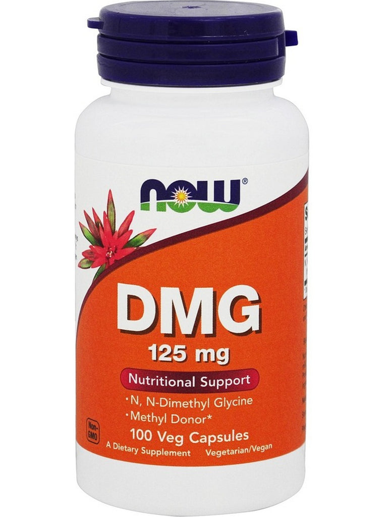 NOW Foods, DMG 125 mg, 100 veg capsules